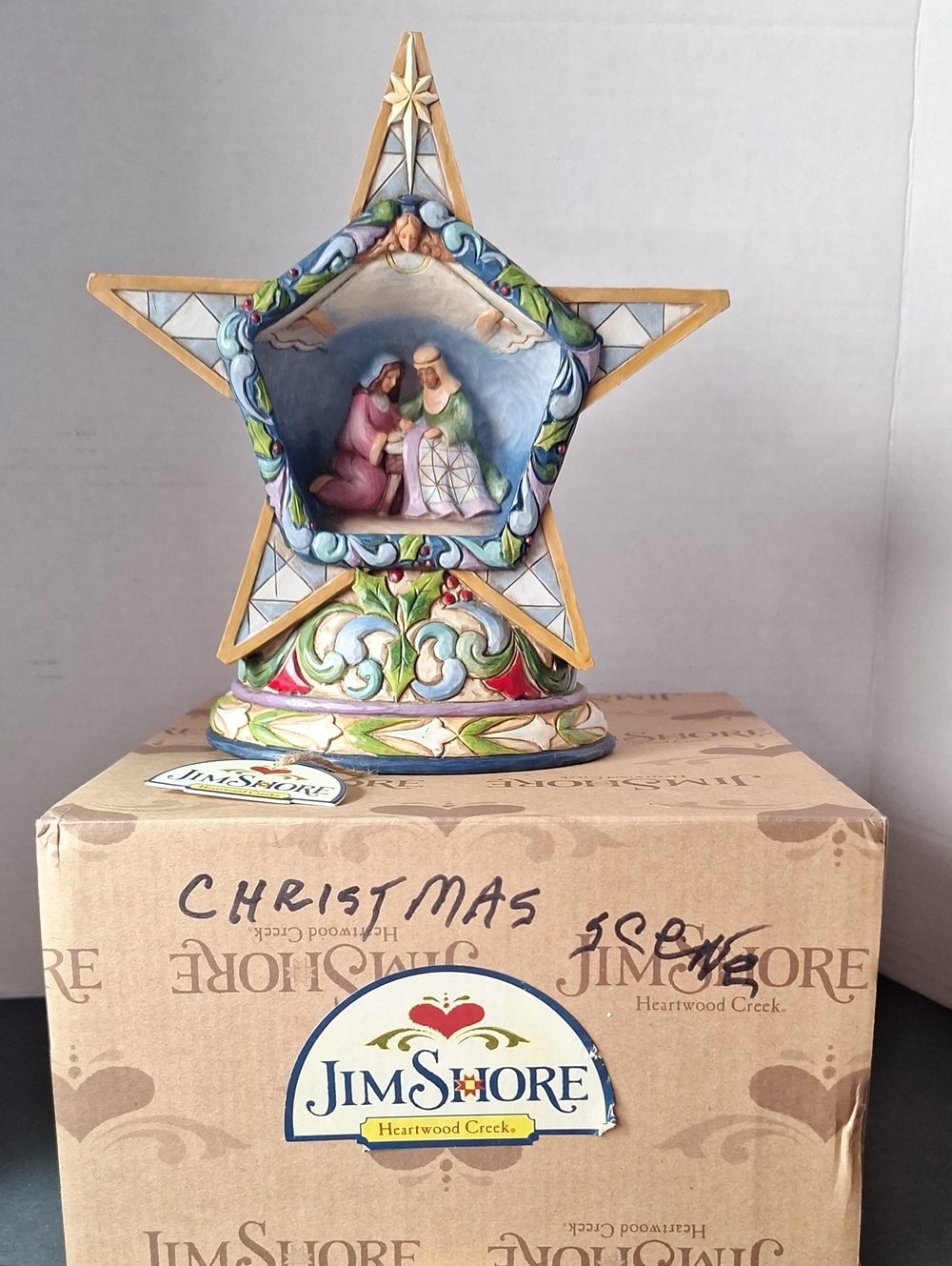 Jim Shore Star Nativity Figurine in Multicolor